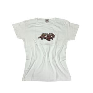 Deadstock NWT 2001 Korn 'World Wide' Baby Tee Grunge Shirt